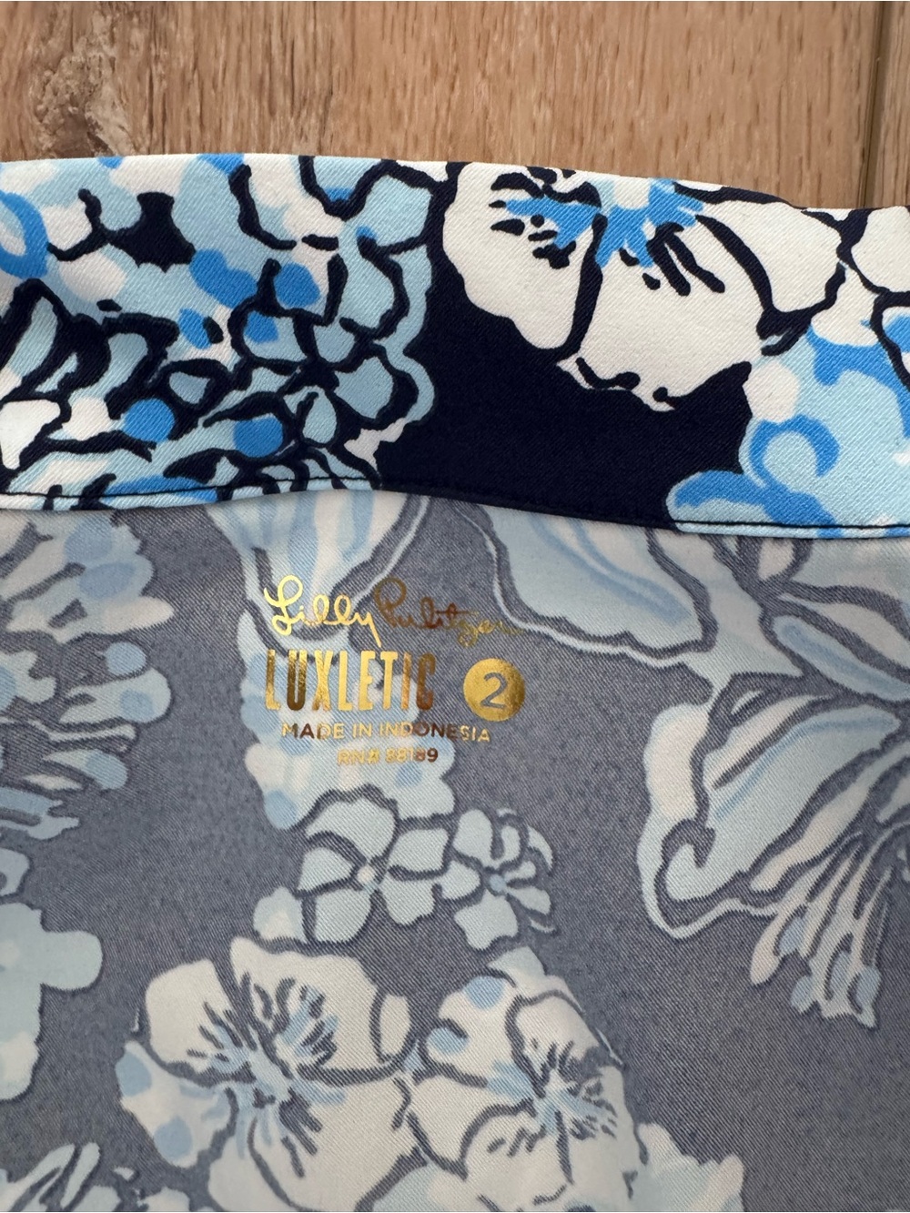 NWT Lilly Pulitzer Kathy Golf Dress UPF +50 SZ 2 Low Tide Navy Bouquet All Day - Picture 13 of 15